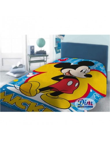 Κουβέρτα Πικέ Μονή Dim Collection Disney Mickey 565