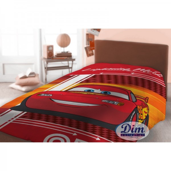 Κουβέρτα Πικέ Μονή Dim Collection Disney Cars 575