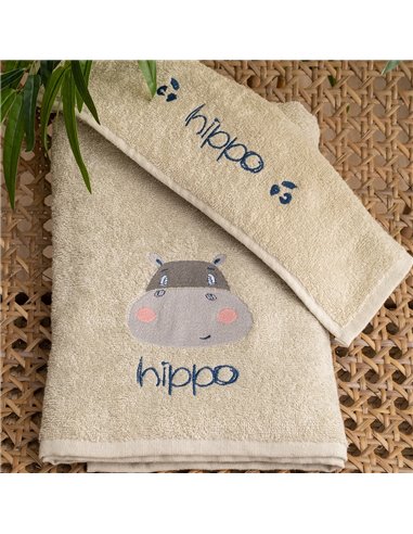 Πετσέτες Παιδικές (σετ) Palamaiki Hippo