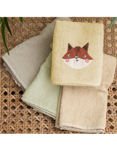 Πετσέτες (σετ) 4 Τεμαχίων Palamaiki Fox