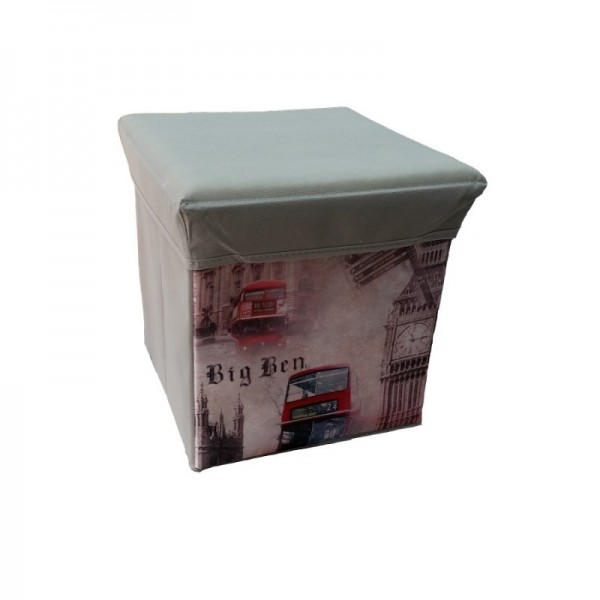 Κουτί Αποθήκευσης - Σκαμπό Πτυσσόμενο Big Ben